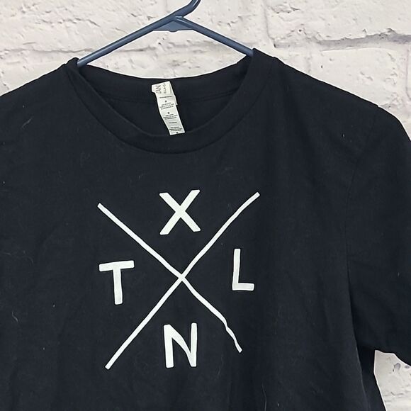 Unisex Black XLNT Gaming Graphic Tee Medium Cotton T-Shirt Short Sleeve Gamer - Picture 2 of 6